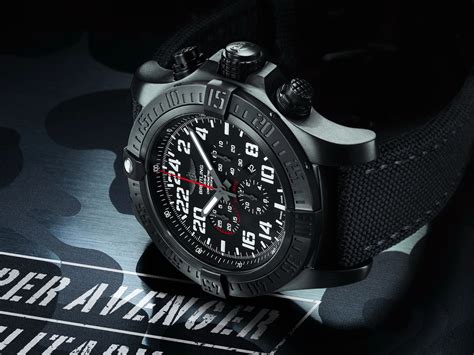 breitling super avenger ii black steel|Breitling super avenger 2 military.